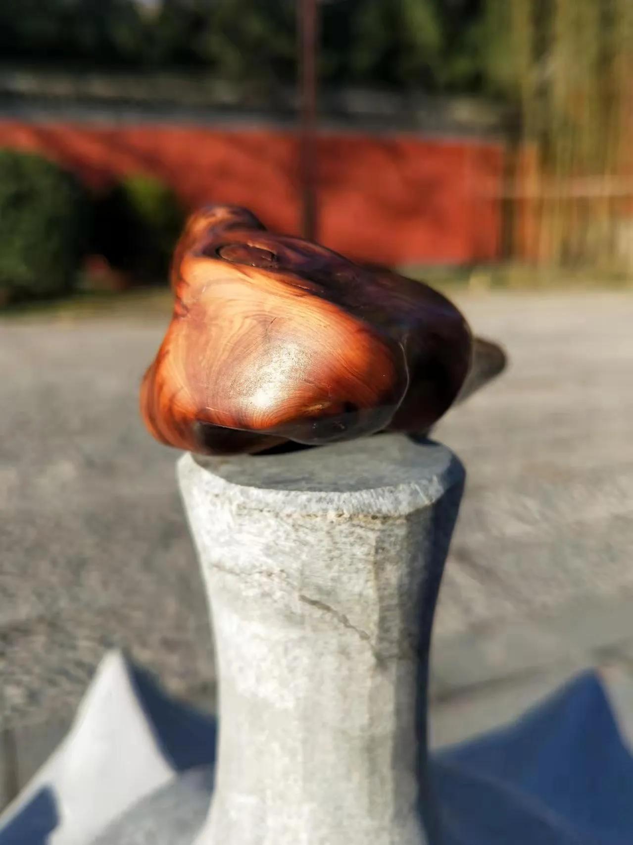 怎么盘玩琥珀木手把件,怎样盘玩榆木把件