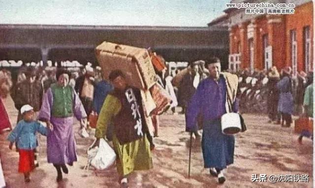 长春站百年变化,长春站老站照片