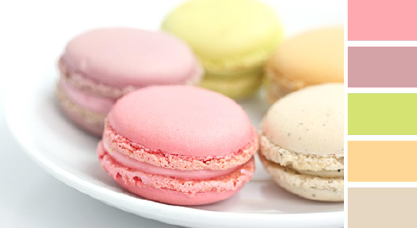 马卡龙色减龄又洋气,时尚温柔马卡龙色