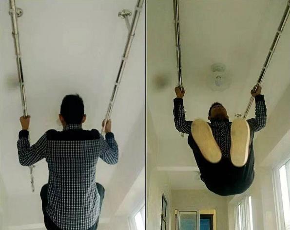 晾衣杆的卖家秀能有多沙雕？商家：钱退你，求你把评论删了