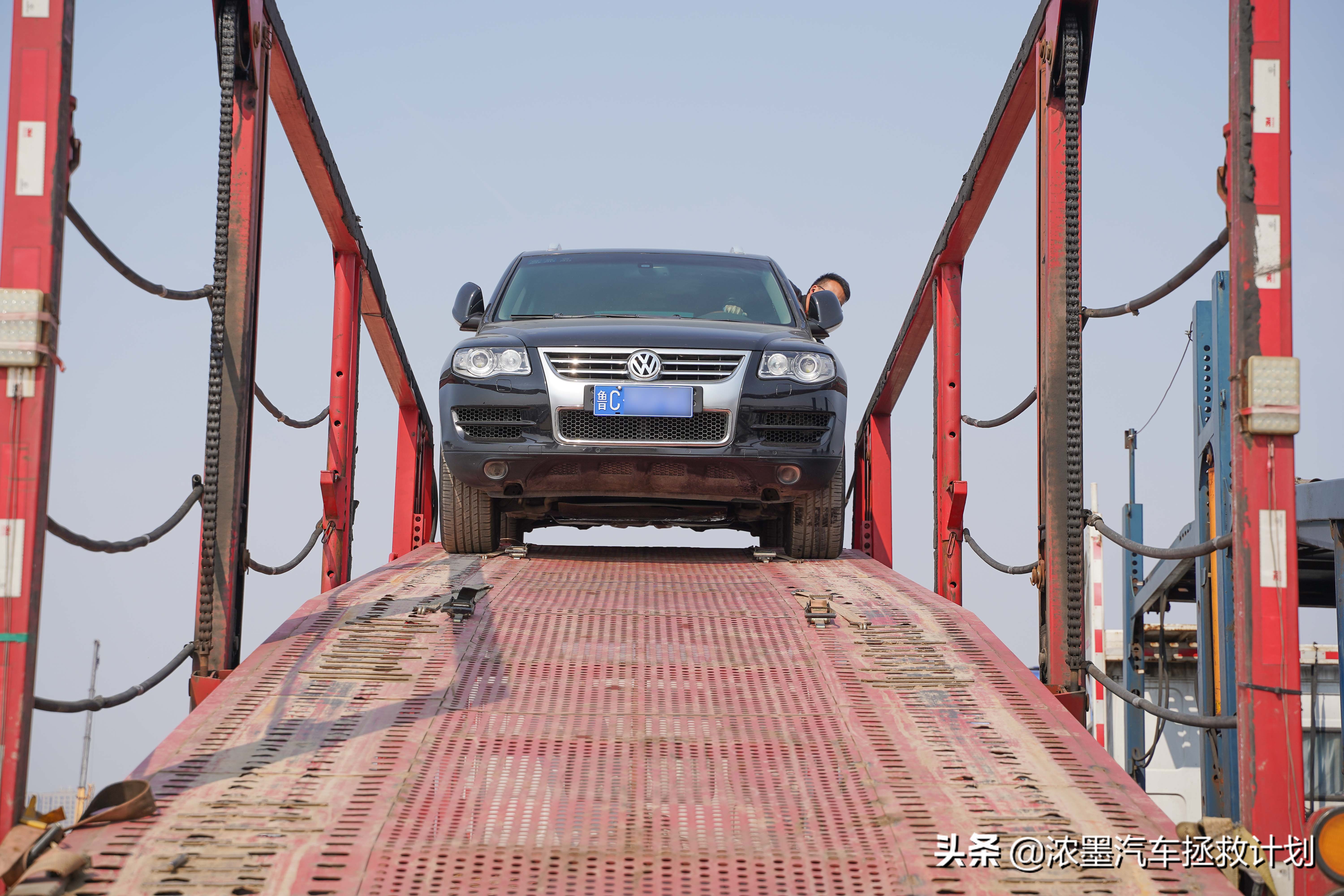 09款途锐全车修复翻新,完美修复一台即将报废的途锐