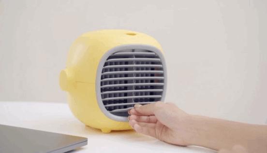 夏季小风扇静音喷雾,消暑降温小风扇