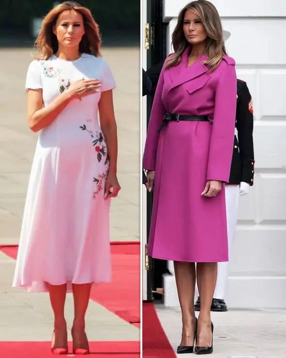 第一夫人的衣橱:梅拉尼娅2019年花多少钱在穿衣上?金额惊人