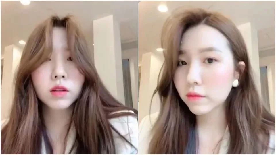 空气刘海怎么弄才不油不用喷雾,空气刘海不容易变形方法