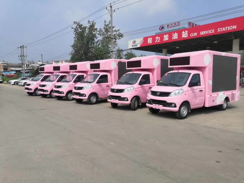 led彩屏广告车价格,led广告车价格表