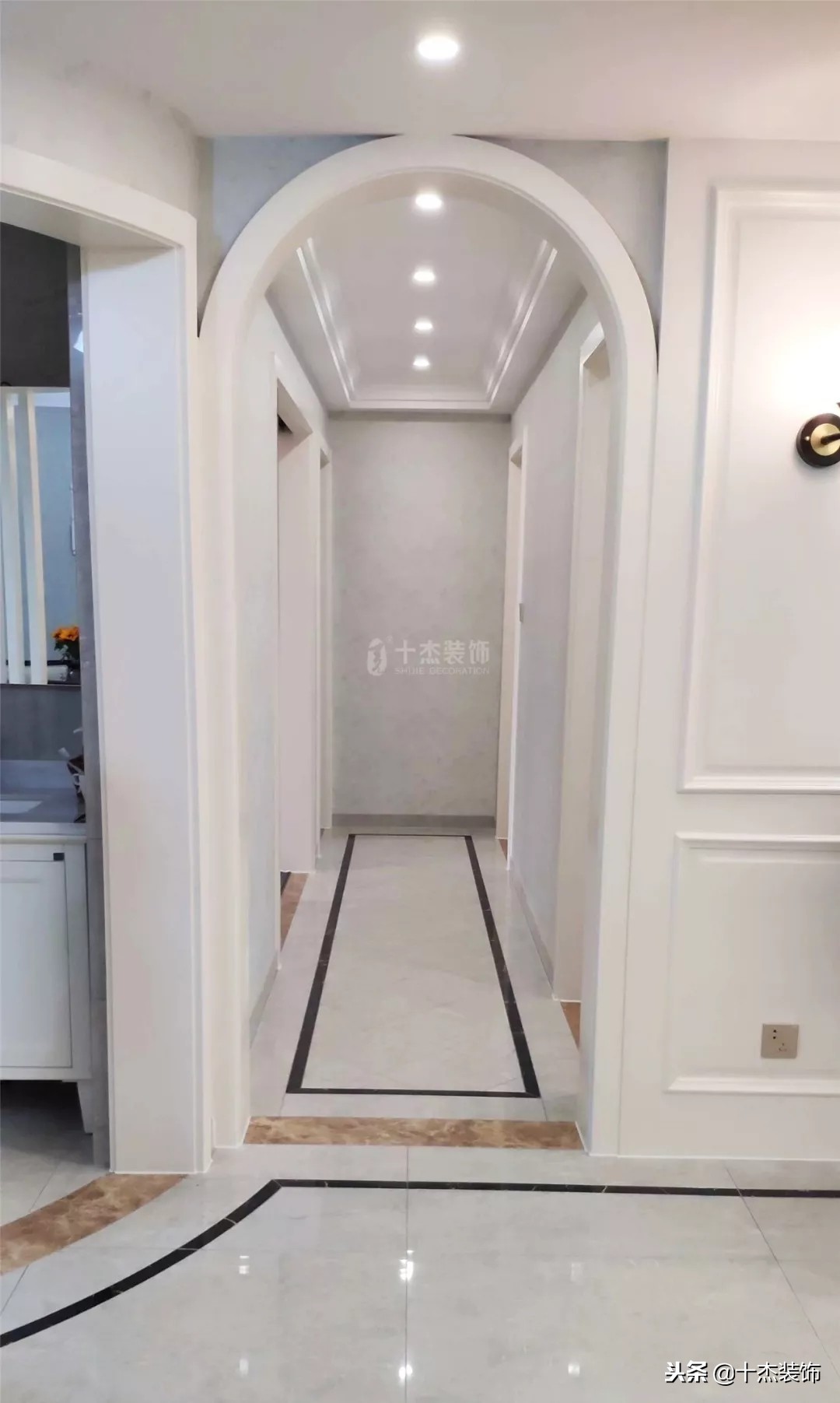 亲子豪宅样板房,128平米3室2厅装修效果图