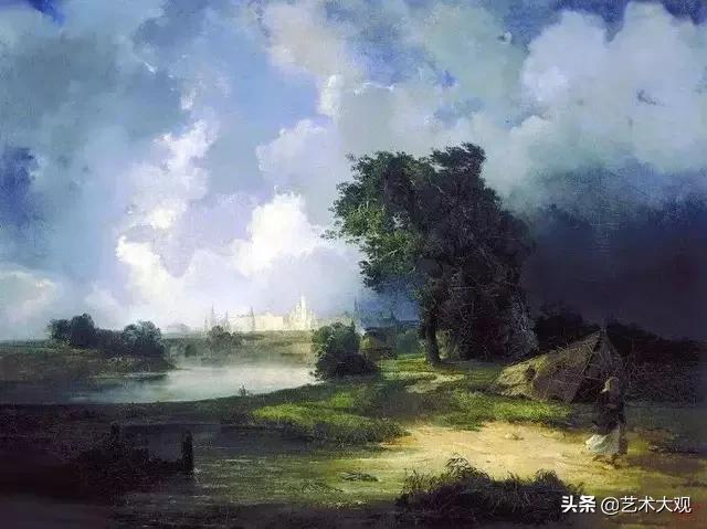 俄罗斯风景油画四大名家,俄罗斯古典风景油画欣赏图片