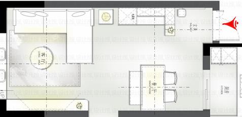 进门玄关餐柜鞋柜一体可双面摆放,玄关没做整面鞋柜如何布置