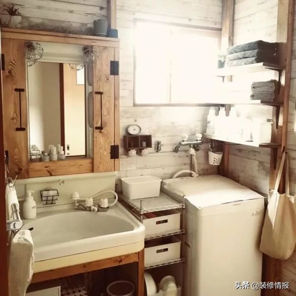 日本洗衣区收纳方法,日本主妇洗衣偷懒小妙招