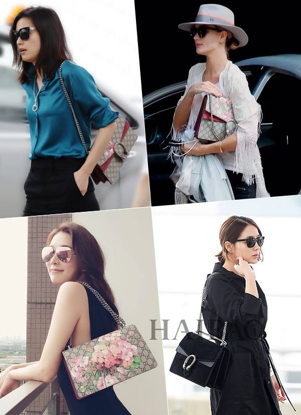 gucci水桶包杨幂,gucci杨幂珍珠包