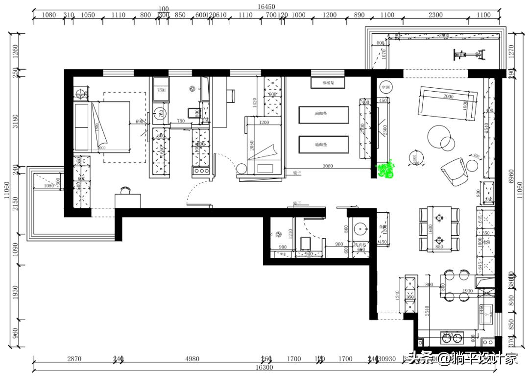 走廊尽头该怎么装修,过道浪费面积改造