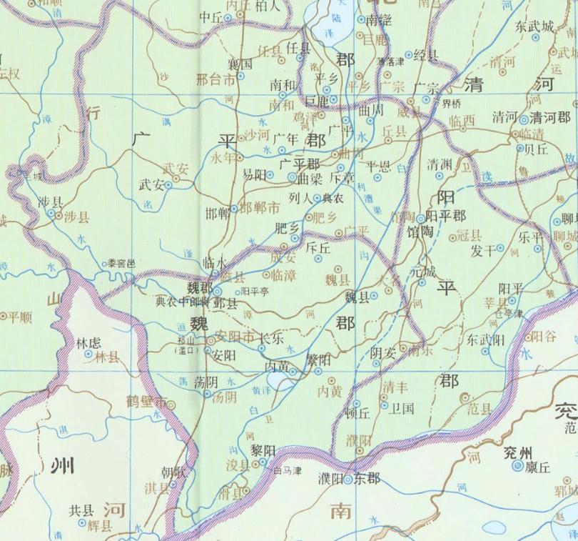 河北南部最小县,河北省南部为什么那么多县