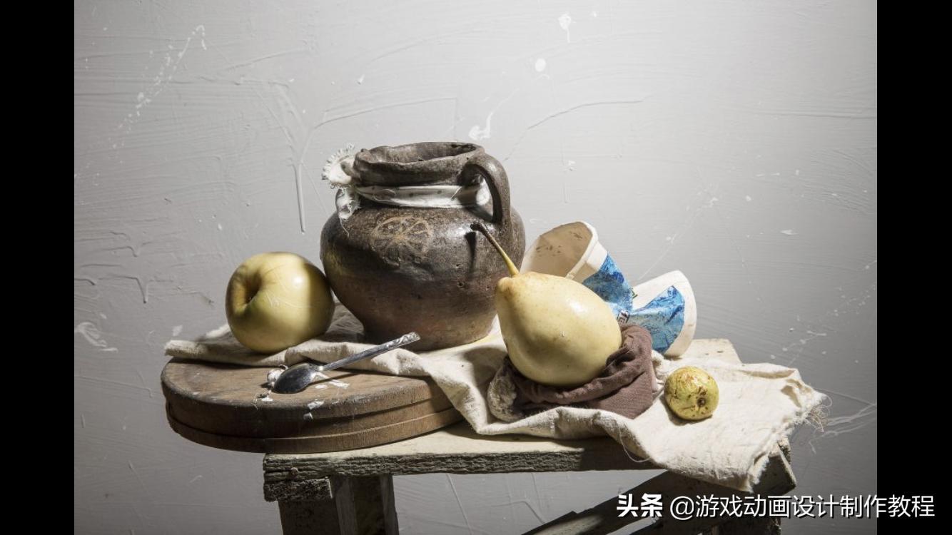 水粉画笔触教程简单,水粉画风景初学者教程步骤