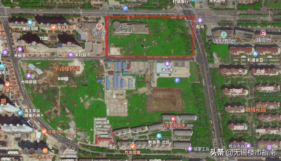 无锡惠山区9个地块,惠山区16幅优质地块具体位置