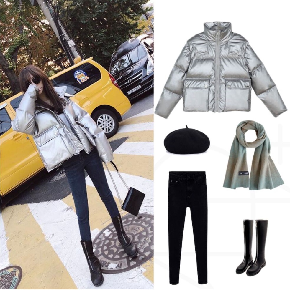 今年流行的羽绒服款式时髦又百搭,今年流行的短款羽绒服穿搭