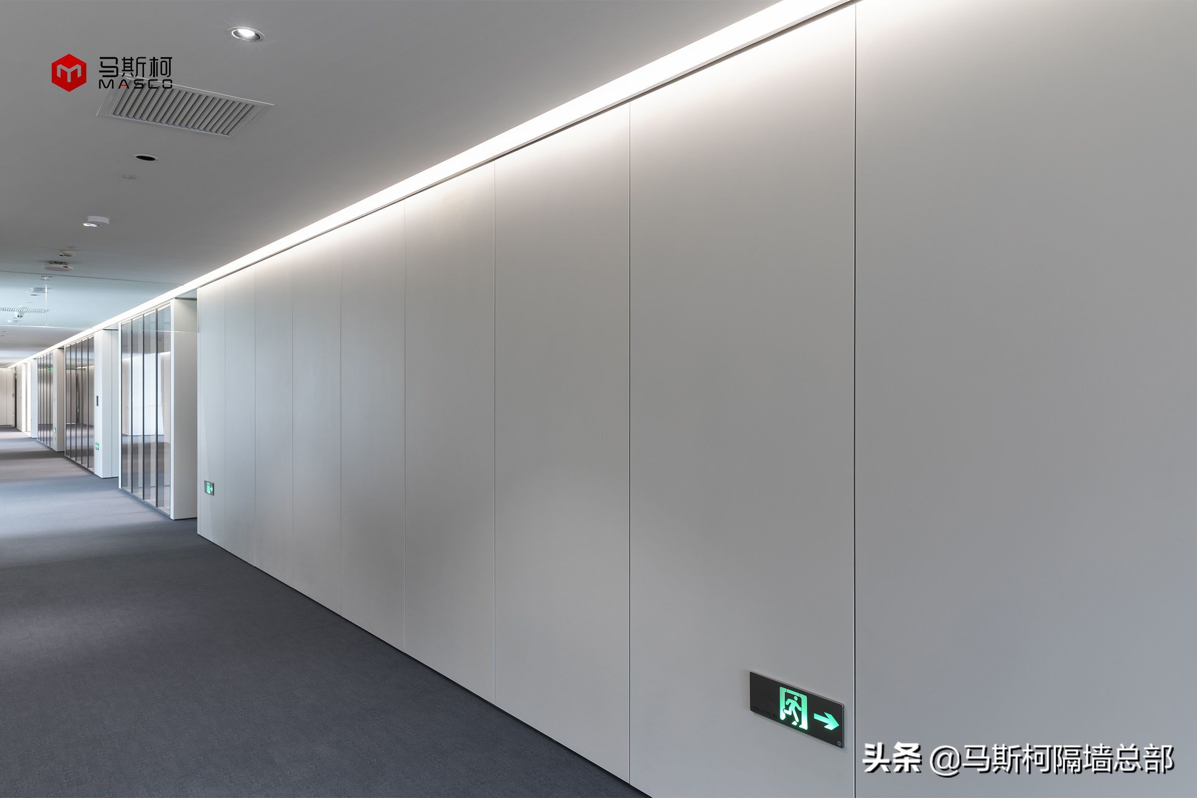 办公室防火玻璃隔断图片,办公室断桥铝防火大玻璃隔断