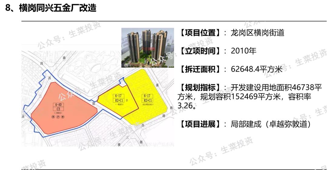 卓越在深圳哪些楼盘是旧改,深圳写字楼一哥