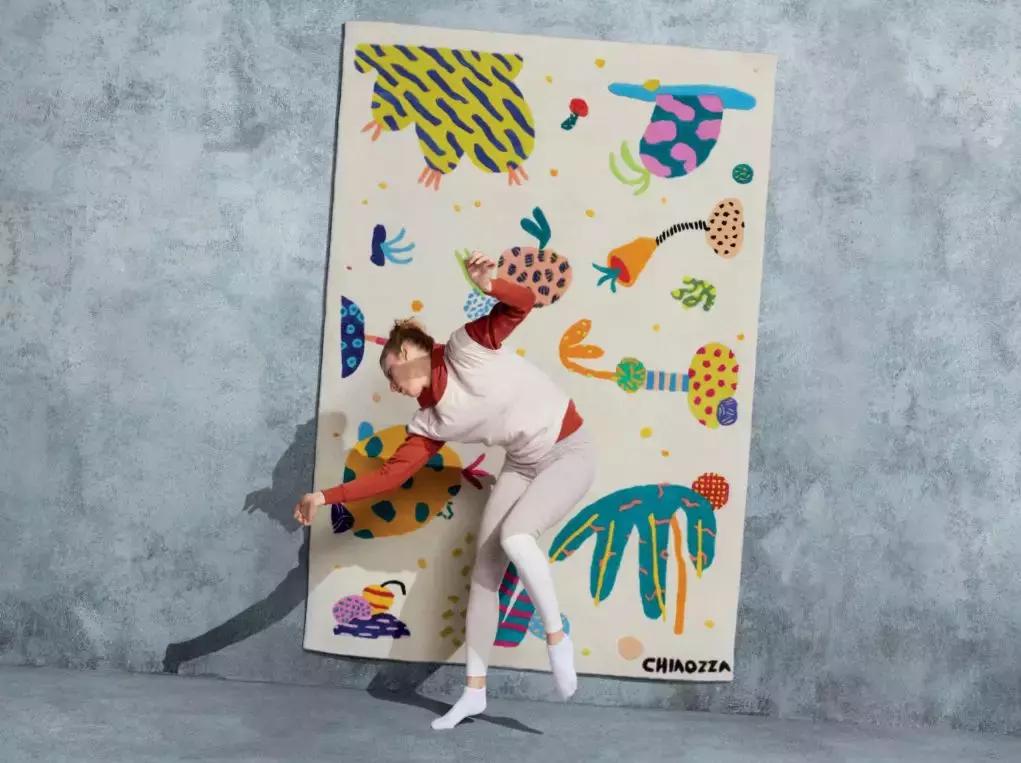 宜家地毯二手,宜家offwhite地毯