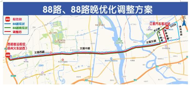扬州文昌阁站公交线,扬州公交108路线路图