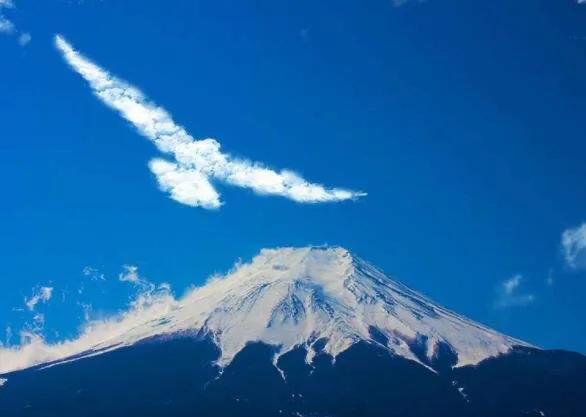 富士山火山口拍摄,日本富士山超清视频