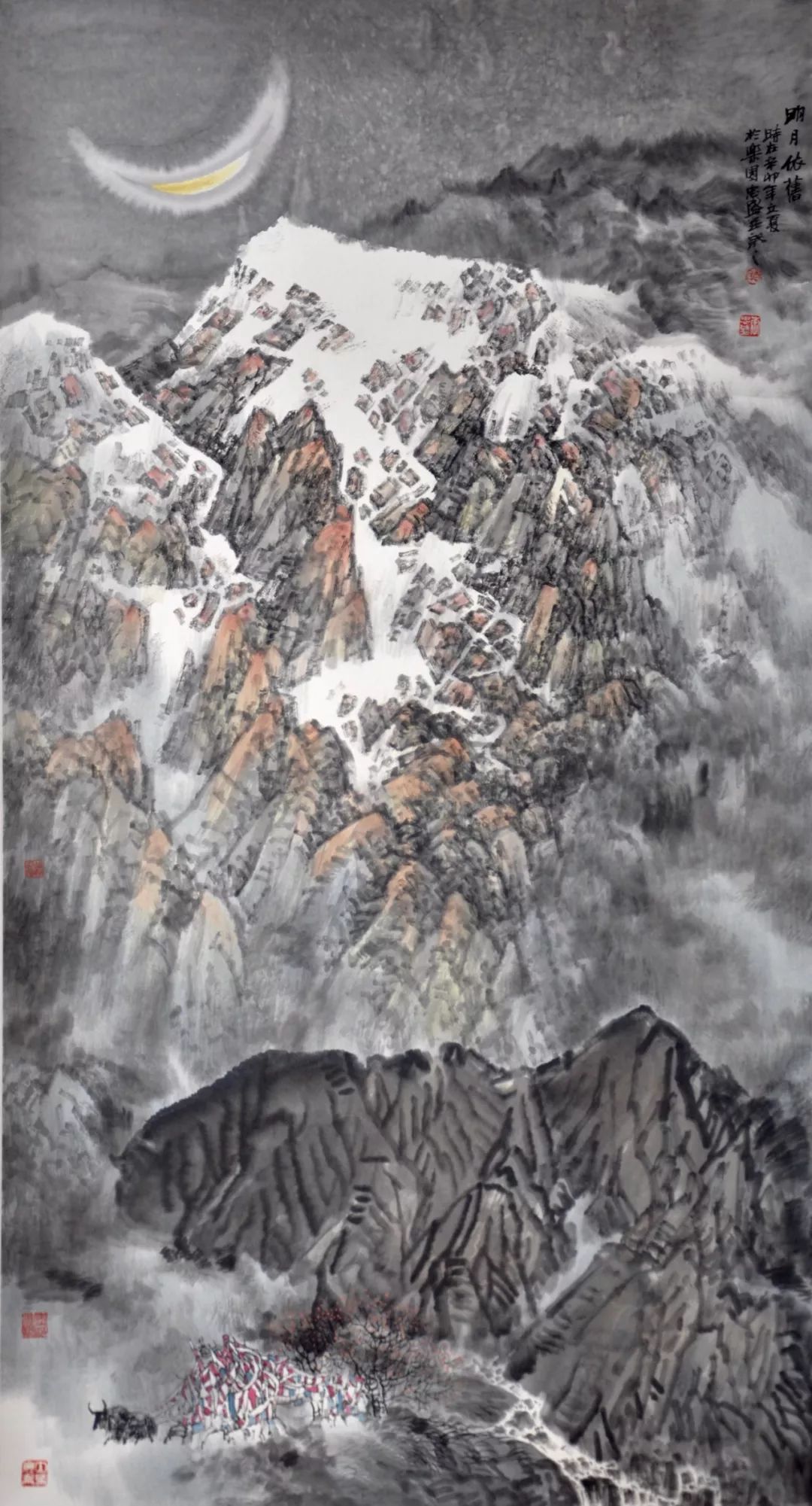 当代中国画名家作品欣赏,水墨丹青当代中国画名家