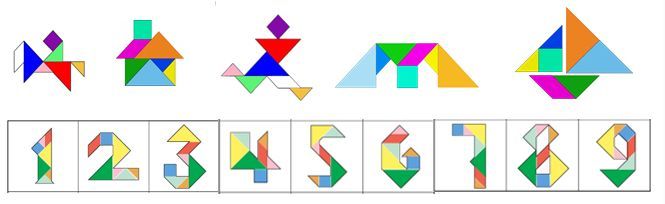 七巧板数学奥秘,思维与探究神奇的七巧板