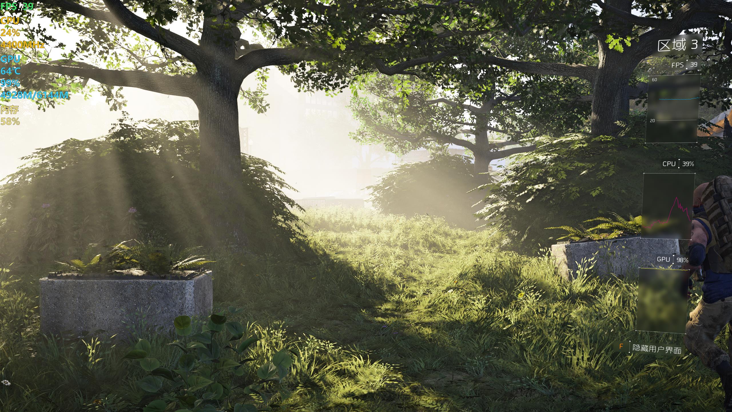 小体量能否撼动新游戏？宙斯盾3测试《全境*锁封**2》