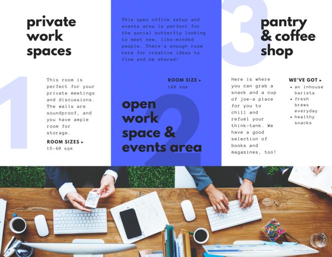 三折页设计案例展示极简风格,三折页设计软件