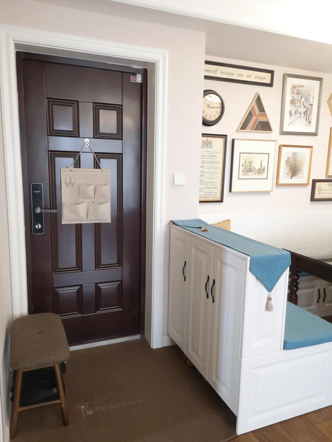 玄关设计50款实用的玄关鞋柜设计,入户玄关鞋柜L型玄关一体设计