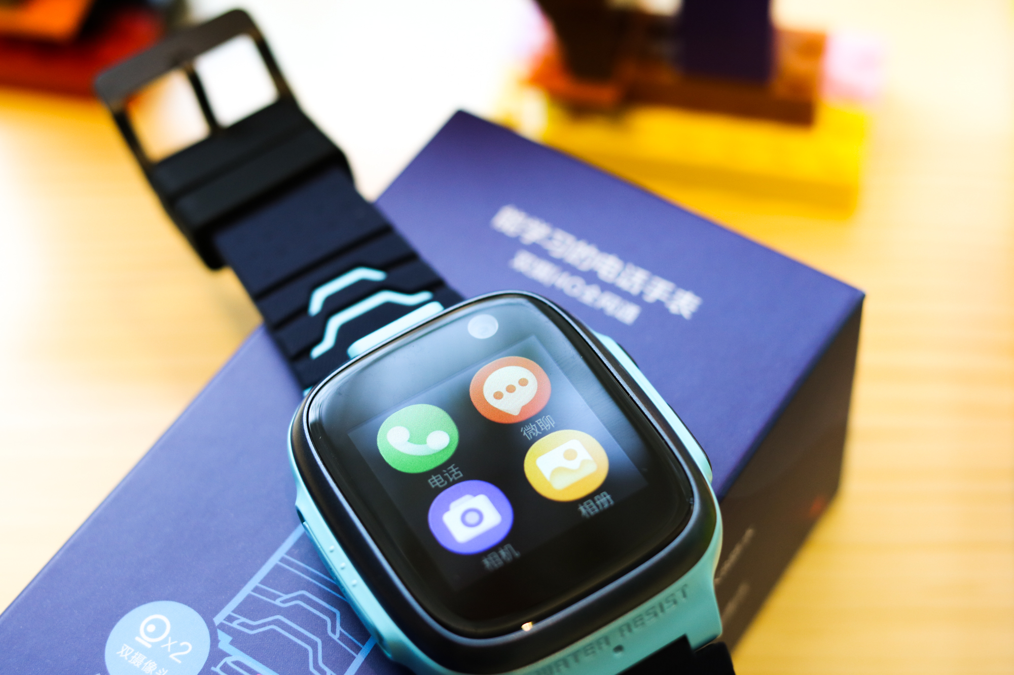 360儿童智能手表p1开箱体验,360儿童手表p1pro测试