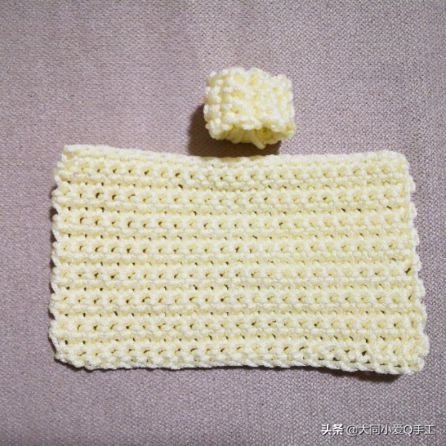 丝带遮阳帽夏凉帽钩织教程,夏季遮阳帽大帽檐钩针教程