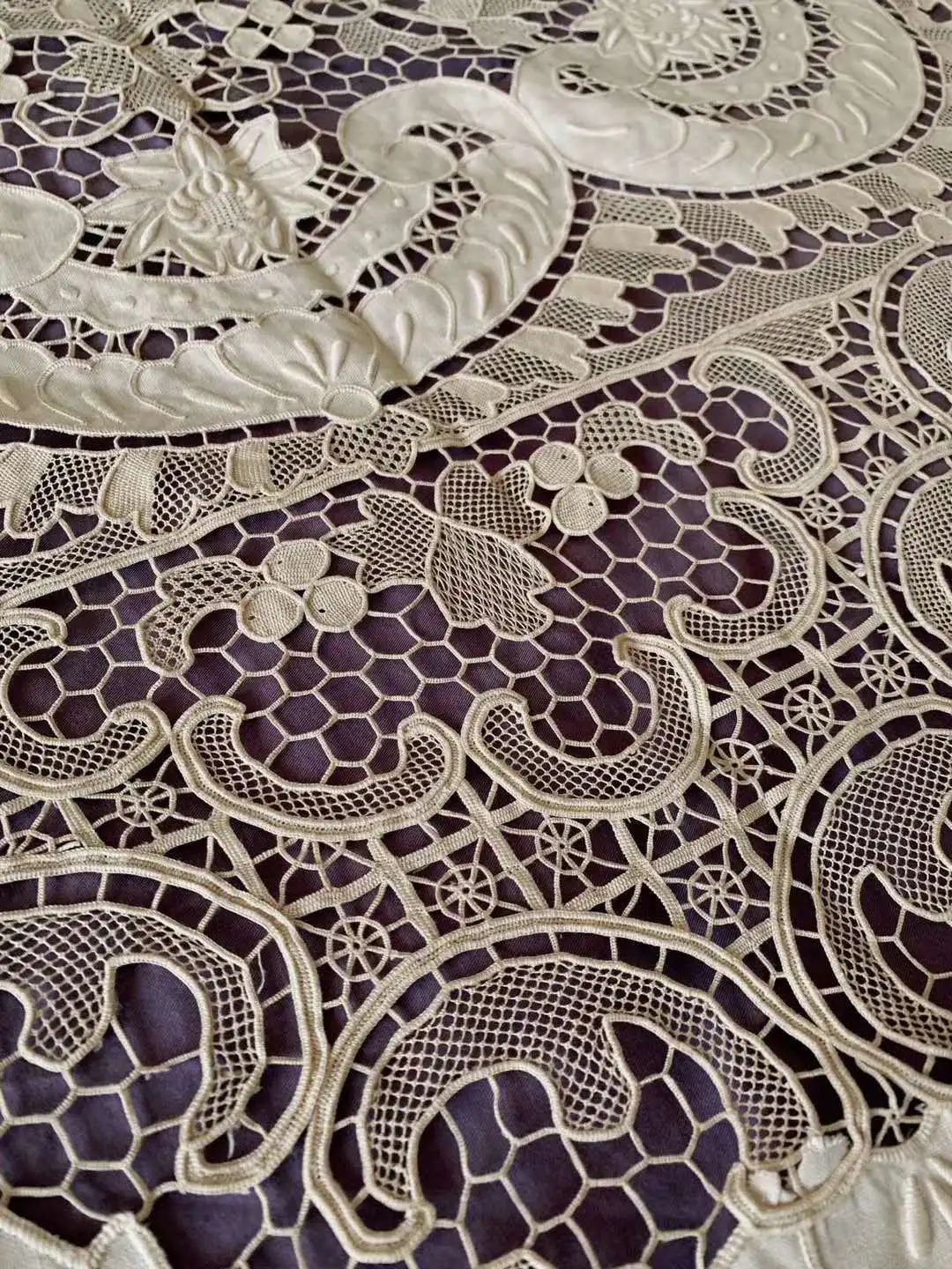 萧山花边手工图片大全,青州非遗纯手工花边