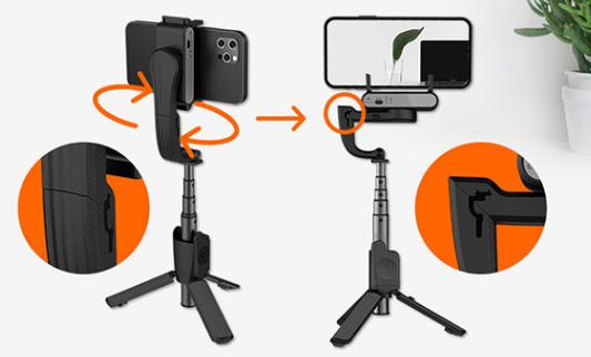 这才是自拍杆的完美形态,它就是浩瀚卓越小Q稳拍杆,不服来战