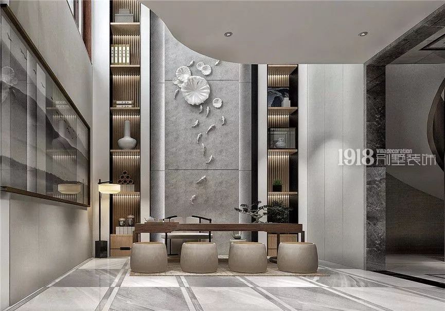 经纬二期别墅装修样板间,仁和复式别墅设计