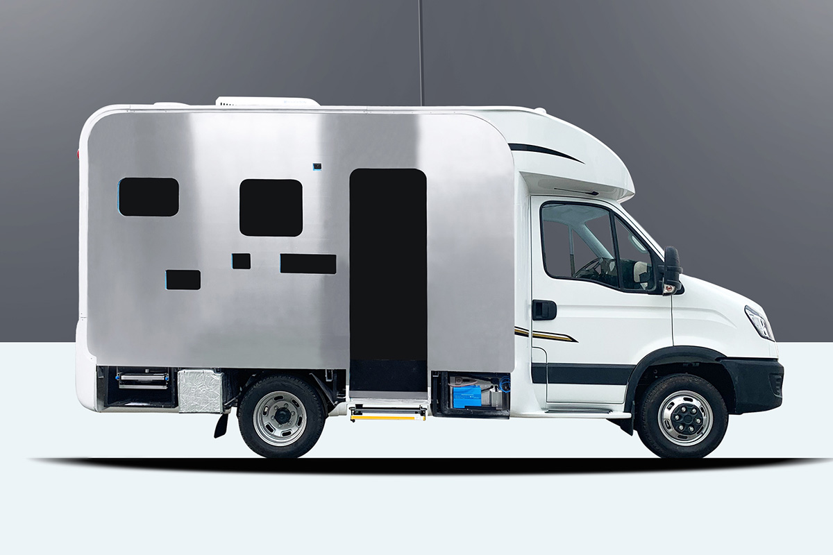 依维柯国产四驱6座房车,新星房车t600依维柯国产