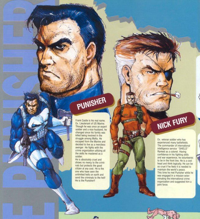 街机惩罚者隐藏台词,街机惩罚者所有人物