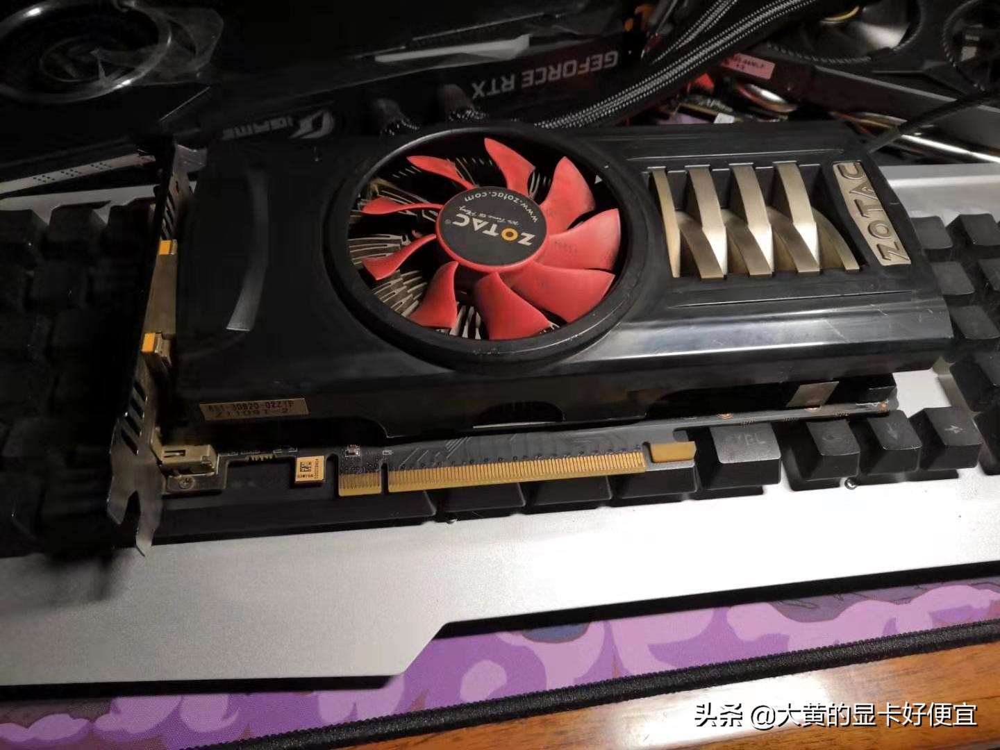 头条送显卡,这张GTX460送给条友,当年的网吧神卡今天能玩什么?