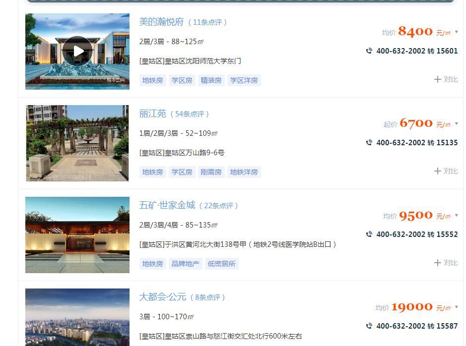 十大降价特价房,特价房比均价便宜