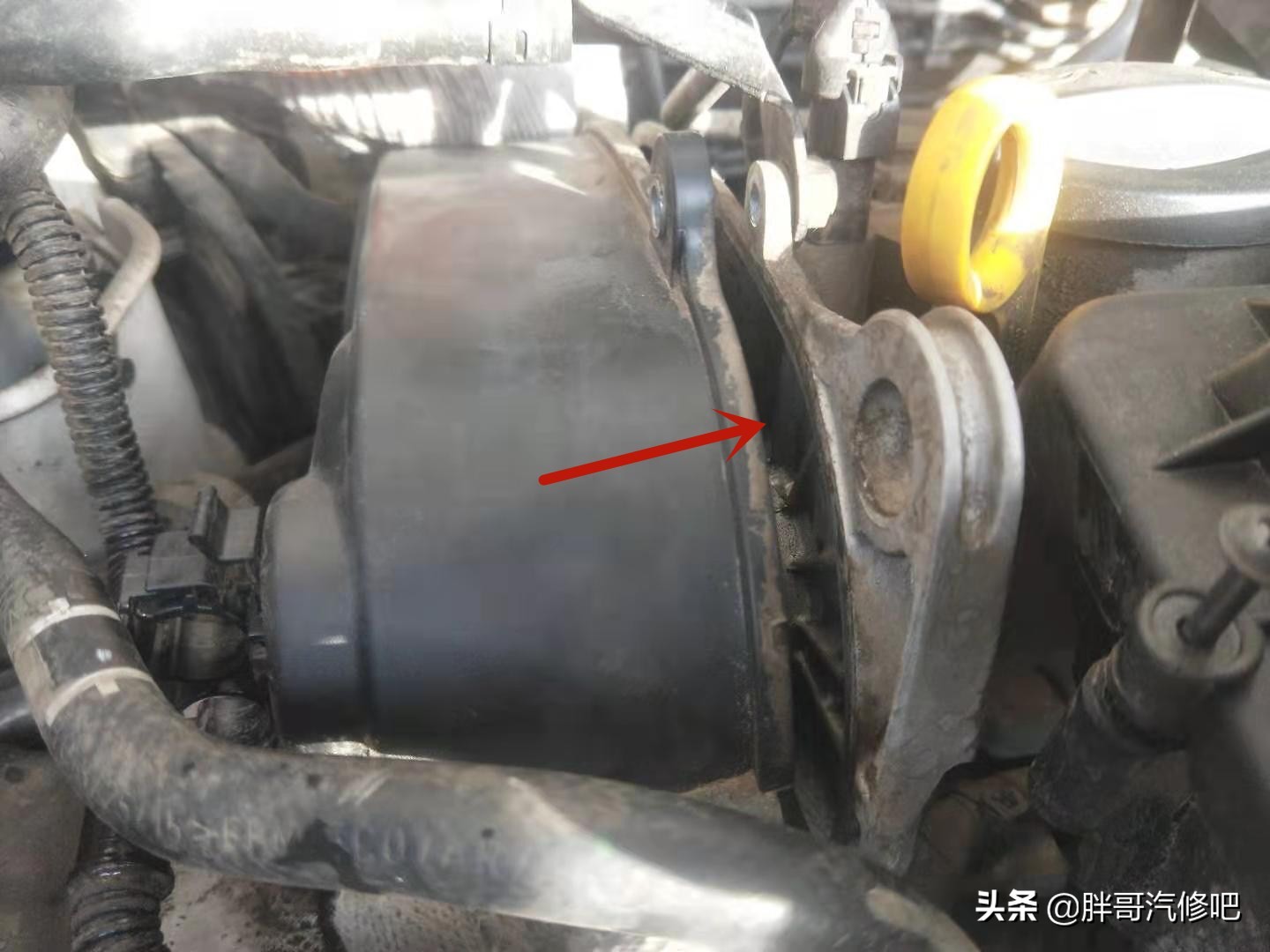 大众ea211发动机正时皮带更换时间,大众ea211发动机1.6涨紧轮