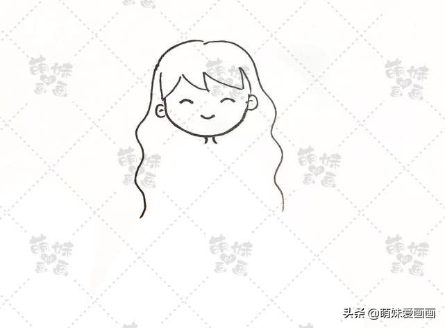 教我们画简单的小公主,最简单画公主不用涂色