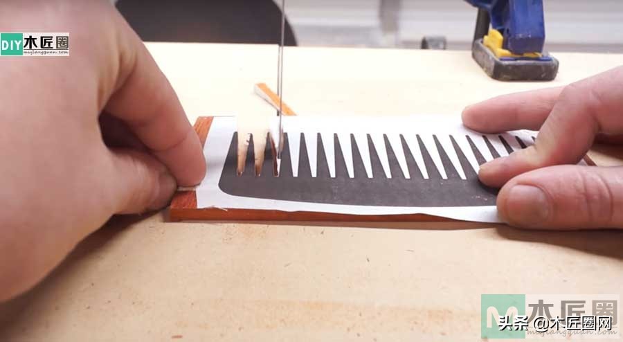 手工木梳子diy需要多长时间,木工梳子木盒子
