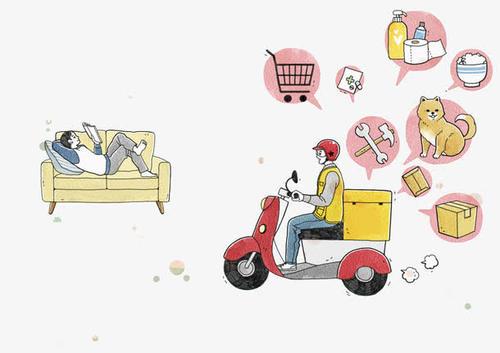 送餐的骆驼祥子,骑手骆驼祥子