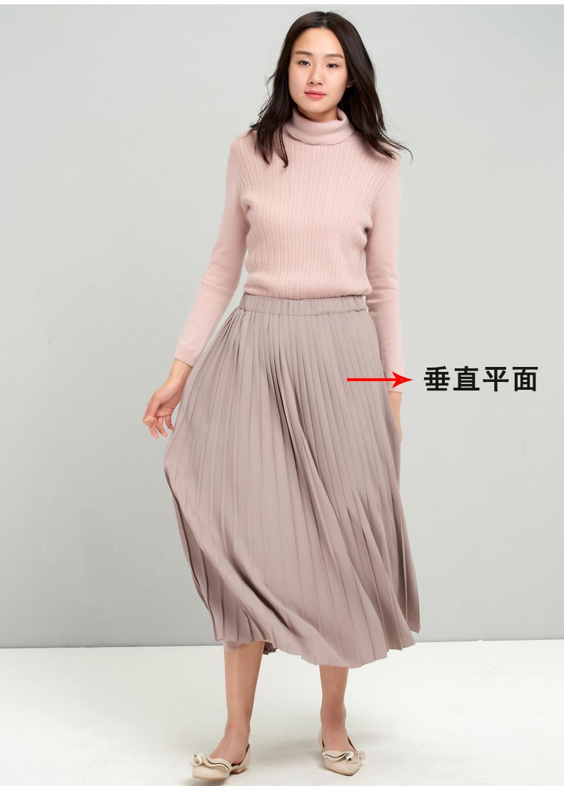 百褶裙腰粗了怎么搭,穿搭百褶裙肩宽