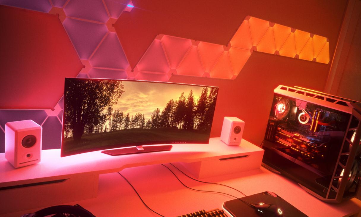 像四方块一样的氛围灯,像乐高块一样的灯