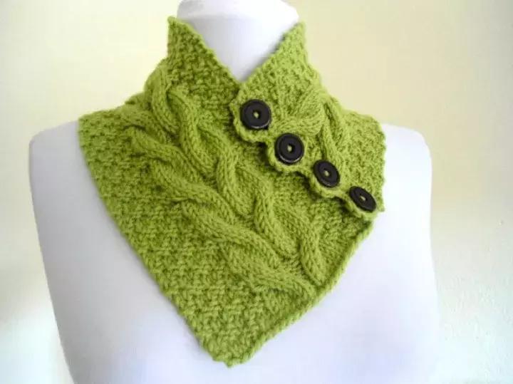 各种漂亮的花样围巾,分享几款漂亮的围巾