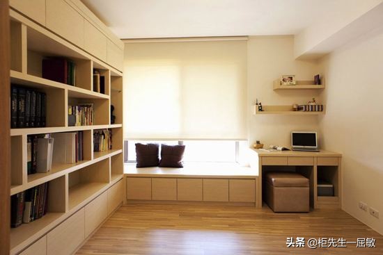 家里书柜带书桌怎么设计好,家里书柜怎么放有讲究