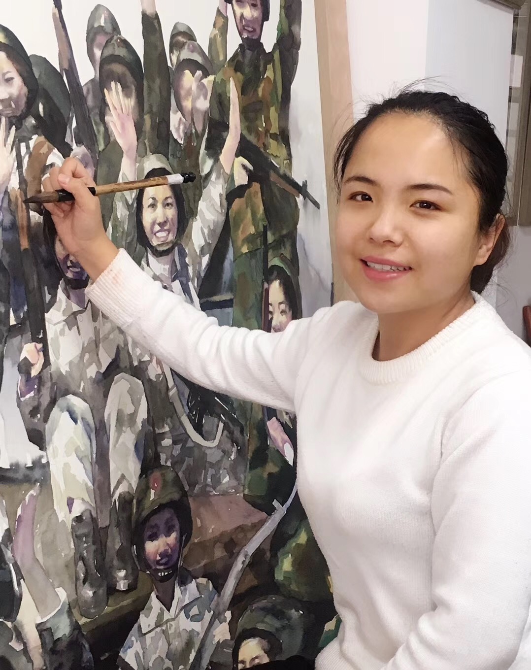 有才华的女人更美丽——青年水彩画家赵丽珍作品赏析