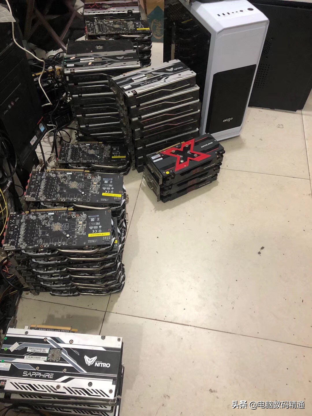 显卡贩子说各类显卡200元一个就看你有没有胆子要,我腿吓软了