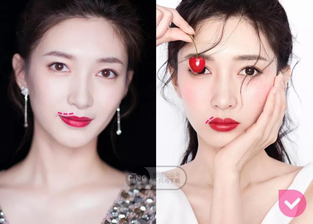 为什么有的人涂红色口红不好看,为什么有人涂口红显老气