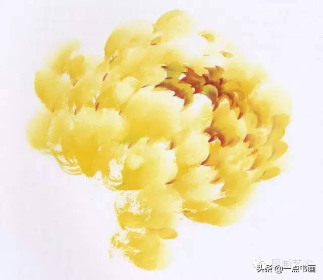 齐白石牡丹国画写意作品,写意国画牡丹的用笔技巧